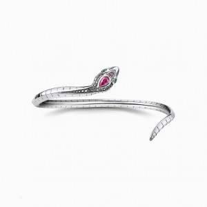 Thomas Sabo Bangle Snake Silver Náramky Damske Strieborne | SK-04ISKDLWA