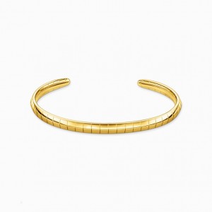 Thomas Sabo Bangle Snakeskin Gold Náramky Damske Žlté Zlate Strieborne | SK-61RNPHIBO