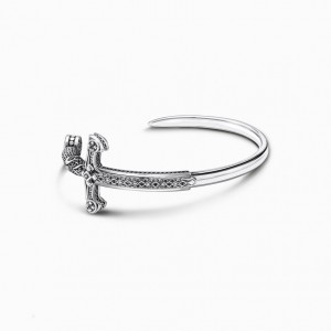 Thomas Sabo Bangle Sword Náramky Panske Strieborne | SK-93PSYUTDW