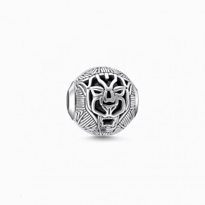 Thomas Sabo Bead Black Cat Beads Panske Strieborne | SK-32VDPFBUM