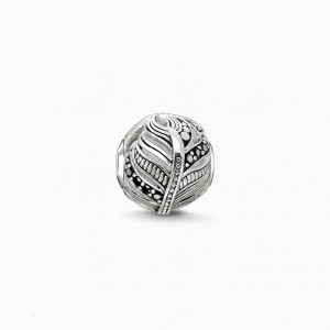 Thomas Sabo Bead Feather Beads Damske Strieborne | SK-10BXIVAGC