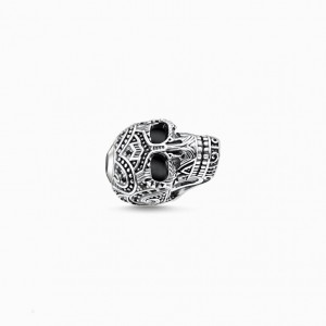 Thomas Sabo Bead Maori Skull Beads Damske Strieborne | SK-27HJFBYAO