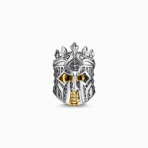 Thomas Sabo Bead Skull Knight Beads Damske Žlté Zlate Strieborne | SK-76NGBPHJD