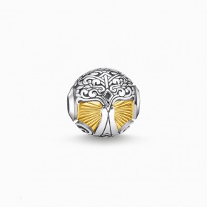 Thomas Sabo Bead Tree Of Love Gold Beads Panske Žlté Zlate Strieborne | SK-23MINGTDY
