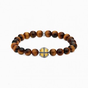 Thomas Sabo Bracelet Cross Gold Naramok Panske Žlté Zlate Strieborne | SK-62QPIHKTU