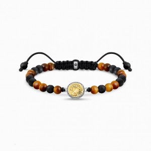 Thomas Sabo Bracelet Faith, Love, Hope Naramok Damske Žlté Zlate Strieborne | SK-71EWCUIAH