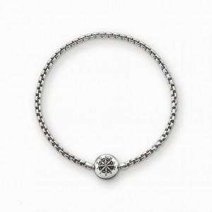 Thomas Sabo Bracelet For Beads Blackened Naramok Damske Strieborne | SK-06WQLYZMH