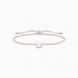 Thomas Sabo Bracelet Heart Silver Naramok Damske Strieborne | SK-49AKHYEFP