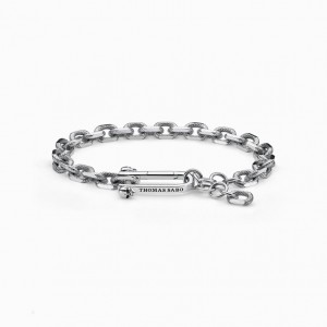 Thomas Sabo Bracelet Iconic Naramok Panske Strieborne | SK-38DAQVRMG