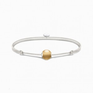 Thomas Sabo Bracelet Karma Secret With Brown Agate Bead Naramok Damske Strieborne | SK-17LFCKMDR