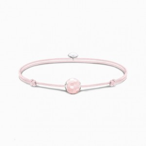 Thomas Sabo Bracelet Karma Secret With Rose Quartz Bead Naramok Damske Strieborne | SK-48IWOLYVS