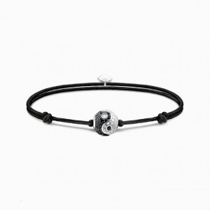 Thomas Sabo Bracelet Karma Secret With Yin-Yang Bead Naramok Damske Strieborne | SK-82FKYJCGL