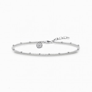 Thomas Sabo Bracelet Karma Wheel Naramok Damske Strieborne | SK-25OPYCVRS