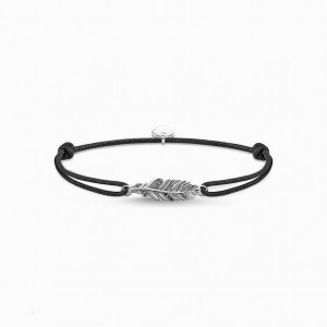 Thomas Sabo Bracelet Little Secret Feather Naramok Damske Strieborne | SK-67OREUCYJ