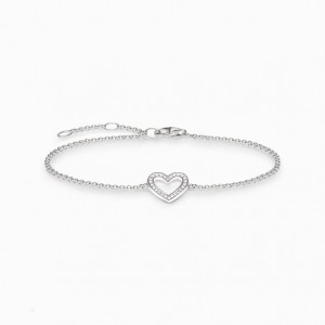 Thomas Sabo Bracelet Naramok Damske Strieborne | SK-48FVAKMUG