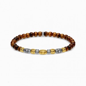 Thomas Sabo Bracelet Two-Tone Lucky Charm, Gold Naramok Damske Žlté Zlate Strieborne | SK-39JEHNLTU