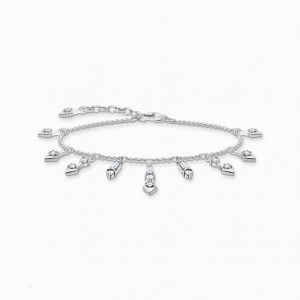 Thomas Sabo Bracelet With Zimná Sun Rays Silver Naramok Damske Strieborne | SK-14HOQTDIC