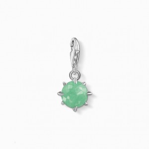 Thomas Sabo Charm Pendant Birth Stone May Prívesky Damske Strieborne | SK-81OUKSTIR