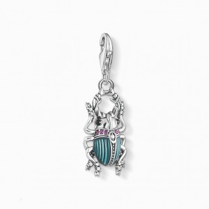 Thomas Sabo Charm Pendant Bug Prívesky Damske Strieborne | SK-38ZDTBWPJ