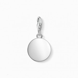 Thomas Sabo Charm Pendant Disc Prívesky Damske Strieborne | SK-40FHJDKLP