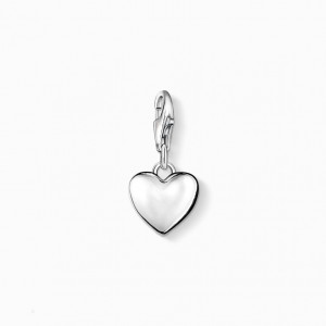 Thomas Sabo Charm Pendant Heart Prívesky Damske Strieborne | SK-74UDEVZOQ