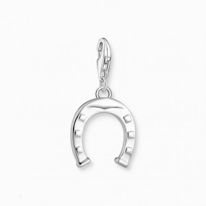 Thomas Sabo Charm Pendant Horseshoe Silver Prívesky Damske Strieborne | SK-97SXAZFTW