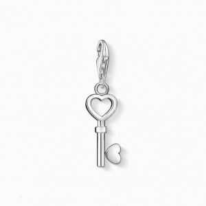 Thomas Sabo Charm Pendant Key Prívesky Damske Strieborne | SK-81PABQHLN