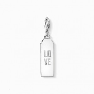 Thomas Sabo Charm Pendant Love Silver Prívesky Damske Strieborne | SK-47PCOAGML