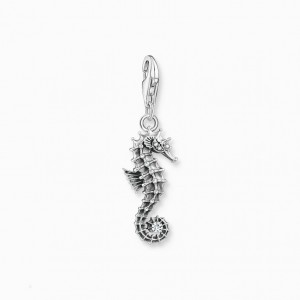 Thomas Sabo Charm Pendant Seahorse Silver Prívesky Damske Strieborne | SK-39YNBATSG