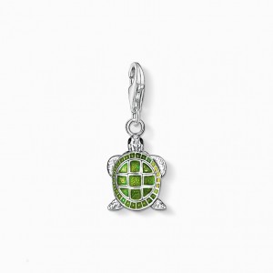 Thomas Sabo Charm Pendant Tortoise Prívesky Damske Strieborne | SK-20ARCYTVQ
