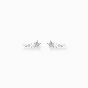 Thomas Sabo Ear Climber Stars Puzetove Nausnice Damske Strieborne | SK-29FNBVTHZ