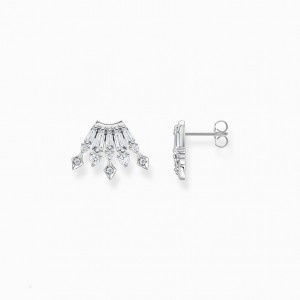 Thomas Sabo Ear Studs With Zimná Sun Rays Silver Puzetove Nausnice Damske Strieborne | SK-97SVAFEPN