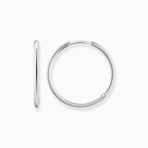 Thomas Sabo Hoop Earrings Large Visiace Nausnice Damske Strieborne | SK-97IZOTNUE