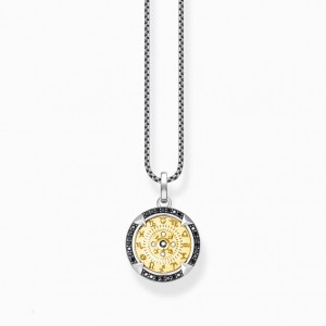 Thomas Sabo Necklace Elements Of Nature Gold Nahrdelnik Damske Žlté Zlate Strieborne | SK-40CTWAVGX