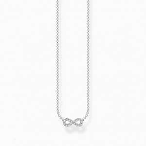 Thomas Sabo Necklace Infinity Silver Nahrdelnik Damske Strieborne | SK-03BYIPCJN