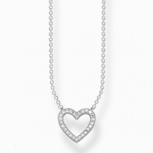 Thomas Sabo Necklace Nahrdelnik Damske Strieborne | SK-62NGXWTFA