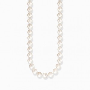 Thomas Sabo Necklace Pearls Silver Nahrdelnik Damske Strieborne | SK-72KTLGMED