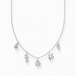 Thomas Sabo Necklace Sea Life Silver Nahrdelnik Damske Strieborne | SK-57LWVSHNX