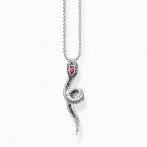 Thomas Sabo Necklace Snake Silver Nahrdelnik Damske Strieborne | SK-09JCIRAFM