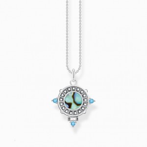 Thomas Sabo Necklace Snake With Abalone Mother-Of-Pearl Silver Nahrdelnik Damske Strieborne | SK-47LRFMQWZ
