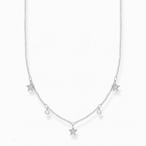Thomas Sabo Necklace Stars Silver Nahrdelnik Damske Strieborne | SK-75UGSOXYE