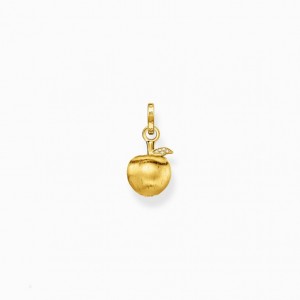 Thomas Sabo Pendant Apple Gold Prívesky Damske Žlté Zlate Strieborne | SK-30WCIBLRE