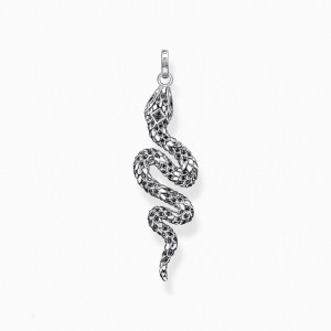 Thomas Sabo Pendant Blackened Snake Prívesky Panske Strieborne | SK-56RSTINUZ