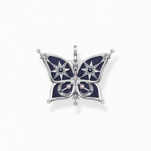 Thomas Sabo Pendant Butterfly Star & Moon Silver Prívesky Damske Strieborne | SK-50YFPWCUI