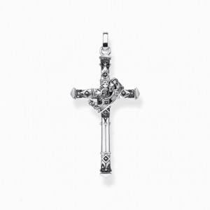 Thomas Sabo Pendant Cross And Crown Prívesky Panske Strieborne | SK-29ODEJGPN