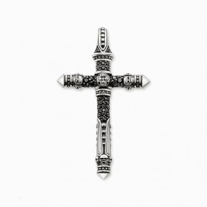Thomas Sabo Pendant Cross Prívesky Panske Strieborne | SK-38KURQEXF