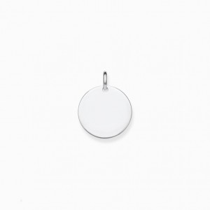 Thomas Sabo Pendant Disc Large Silver Prívesky Damske Strieborne | SK-03RJSGBKA