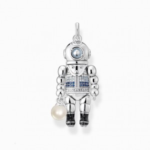 Thomas Sabo Pendant Diver With Pearl And Blue Stones Prívesky Damske Strieborne | SK-37GTIAPDK