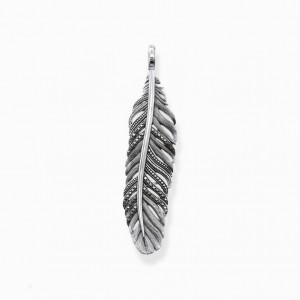 Thomas Sabo Pendant Feather Prívesky Damske Strieborne | SK-23VYBRLNQ