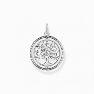 Thomas Sabo Pendant Tree Of Love Silver Prívesky Damske Strieborne | SK-25QUODFBX